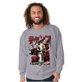 thumbnail image 4 of Retro Kanji Street Fighter Ryu Men's Crewneck Sweatshirt Brisco Brands L, 4 of 6
