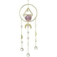thumbnail image 1 of Spiritual Healing Crystal Suncatcher, Rainbow Maker Boho Decor With K9 Optical Glass, Gift for All Occasions, 1 of 8