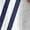 Navy White Stripe, variant on Women's Long Sleeve Button Down Shirt Printed Casual Blouse