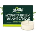thumbnail image 2 of PYAN-Murphy’s Naturals Mosquito Bug Repellent Tea Light Candles for Outdoor Patio, Citronella & Essential Oils, 4-Hour Burn Time Each, 12-Pack, 2 of 3