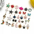 thumbnail image 5 of U8MO 10/30pcs Alloy Enamel Charms Pendants for Jewelry Making Earrings Bracelet-14# 10pcs unicorn 14x17mm, 5 of 9