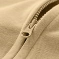 thumbnail image 7 of Staki Girl's Solid Hoodie Zip Up Long Sleeve Preppy Cute Sweatshirts Hoodies Tween Girls Trendy Clothes 1-14Y(Yellow,3-4 Years), 7 of 7