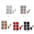 thumbnail image 4 of Soidarity Nail Crystal Nails 6 Cajas Parte inferior de cristal Transparente Flatback Nail Art Crafts DIY Joyas Diamantes Piedra Kit Zapatos Type4 NO4, 4 of 6