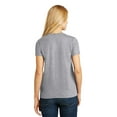 thumbnail image 2 of Hanes Relaxed Fit Women's ComfortSoft V-Neck T-Shirt Light Steel, 2 of 2