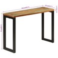 thumbnail image 4 of vidaXL Table Console 110x35x75 cm Bois Massif Recyclé, 4 of 5