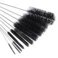 thumbnail image 3 of Cleaning Brush [10 Pieces], Cleaning Brush, Straw Brush, for Narrow Containers and Small Corners, for Example Kettle, Teapot, Keyboard, Straw (Black), 3 of 3