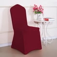 thumbnail image 3 of 1 piece of thick spandex stretch chair cover wedding party banquet decoration universal chair cover, 3 of 7