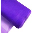 thumbnail image 1 of Tela de tul morada de 137 cm x 36,5 m de poliéster para DIY y bodas, 1 of 1