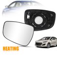 thumbnail image 2 of Left Right Heated Door Side Rearview Mirror Lens Glass With Black Plated For Hyundai Accent 2011 2012 2013 2014 2015 2016 2017 1pc Right, 2 of 6