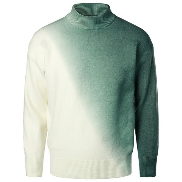 Suéter de cuello alto para hombre, novedad de otoño e invierno de