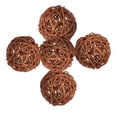 thumbnail image 4 of Bolas de mimbre de ratán,Bolas de ,Rellenos de jarrones de decoración colgante,Adorno de mesa de Navidad de boda,Decoración del hogar Bolas decorativas SM SunniMix Bolas de mimbre de ratán, 4 of 8