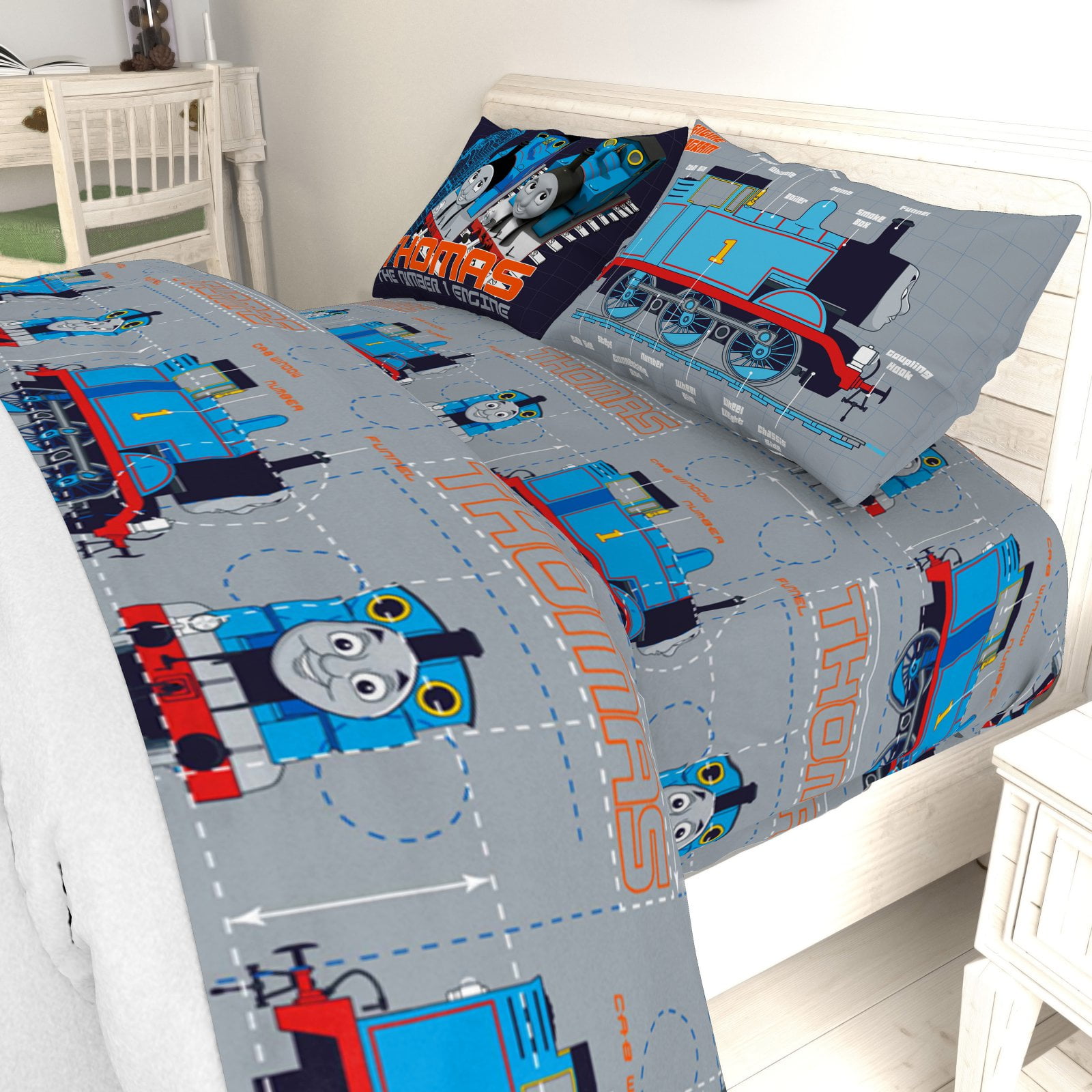 Tank engine clearance cot sheet set