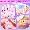 thumbnail image 4 of Ziza-Kit de burbujas con cinta Nano para niños, con caja, Kit de máquina para hacer Squishy con cinta Nano, Kit de cinta Nano con burbujas, 4 of 7