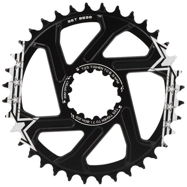 Positive And Negative Disc, Bike Disc, Anti-Rust Anti-Corrosion For Mountain Bicycle Road Bike Riding Cycling 36T
