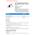 thumbnail image 2 of A/C Compressor Replacement Service Kit - Compatible with 2003 - 2006 Ford E-150 2004 2005, 2 of 2