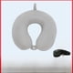 thumbnail image 1 of Almohada de espuma viscoelástica en forma de U Artefacto para dormir en la oficina Almohada para el cuello Almohada cervical para aviones y automóviles, 1 of 2