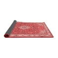 thumbnail image 2 of Ahgly Company Indoor Square Medallion Red Traditional Area Rugs, 3' Square, 2 of 4