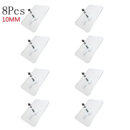 

Aijlhda Hot Sale Kitchen Cleaning Supplies Nail Free Wall Hook Screw Adhesive Non-Trace No Drilling for Bathroom Kitchen