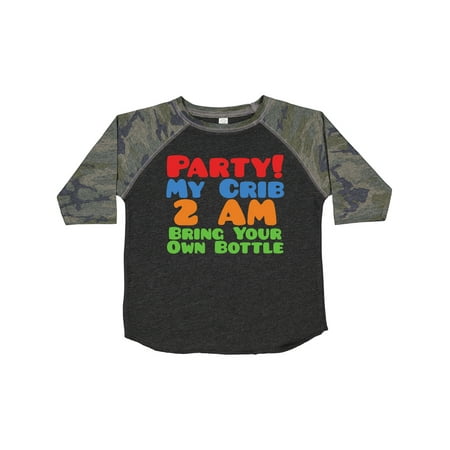 

Inktastic Party at My Crib Gift Toddler Boy or Toddler Girl T-Shirt