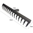 thumbnail image 4 of 14-Tine Garden Heavy Duty Rake Replacement Metal Steel Rake Head Only Without Handle (Gray), 4 of 4