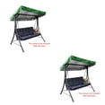 thumbnail image 4 of Cubierta para columpio de 3 asientos Yuarrent impermeable resistente a los rayos UV color verde 164x114x15cm, 4 of 6
