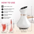 thumbnail image 3 of AOBAIWO Lymphatic Drainage Massager, Microcurrent Sculpting Device, Heat Light Vibration, 3 of 8