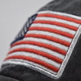 thumbnail image 4 of Uaswgudfs Classic US Flag Baseball Cap - Patriotic USA Design for 4th of July & Independence Day Hats Black, 4 of 9