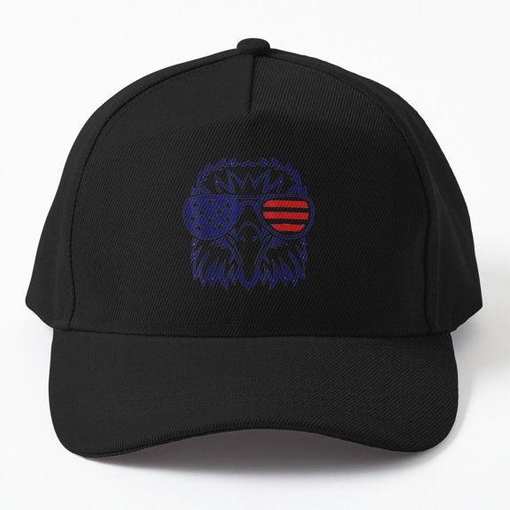 USA Eagle Flag Baseball Hat, Fourth of July Independence Day Celebration Cap