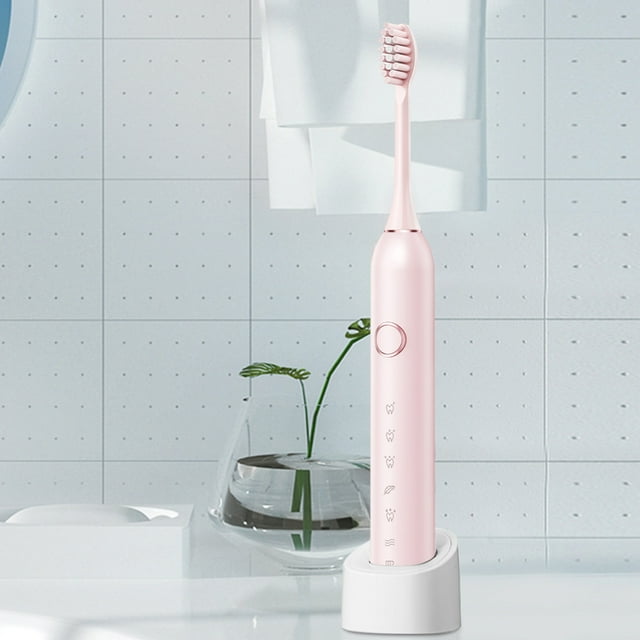 Electrodomésticos Cepillo de dientes Cepillo de dientes con 8 cabezales 6 modos de limpieza Cepillo de dientes mejorado Carga más rápida Cepillo eléctrico