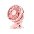 thumbnail image 1 of Inteprter Ventilador de Clip pequeño con carga USB, portátil, ajustable, para el hogar, la escuela, el bolsillo de escritorio, ventiladores eléctricos Electrodomésticos Rosado Inteprter HA064269-02, 1 of 6