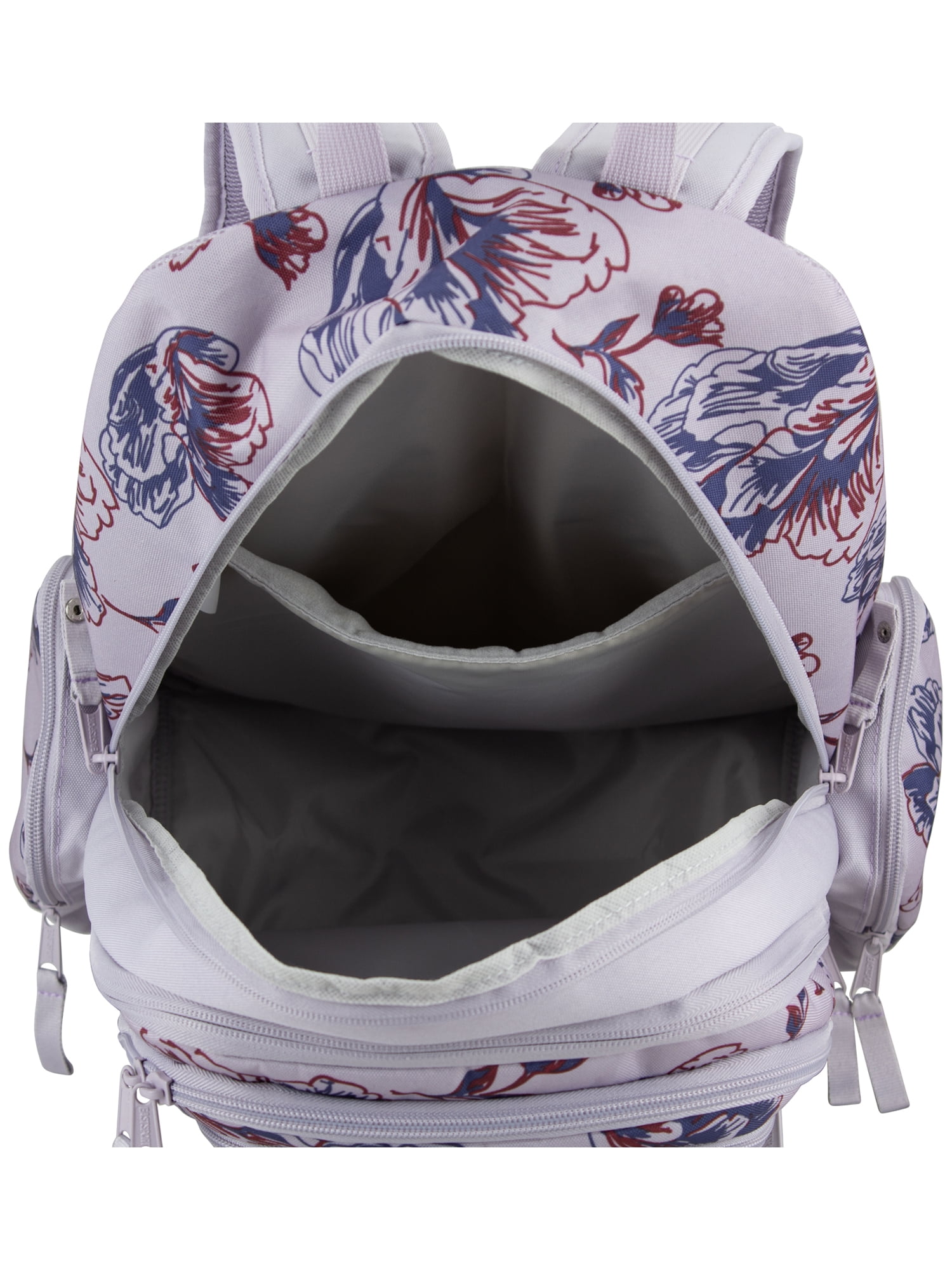 Eastsport Unisex Expandable Team Recycled Backpack, Mission Floral