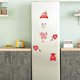 thumbnail image 2 of 2 unids encantadora navidad refrigerador pegatina magnética de dibujos animados PVC decoración magnética, 2 of 6