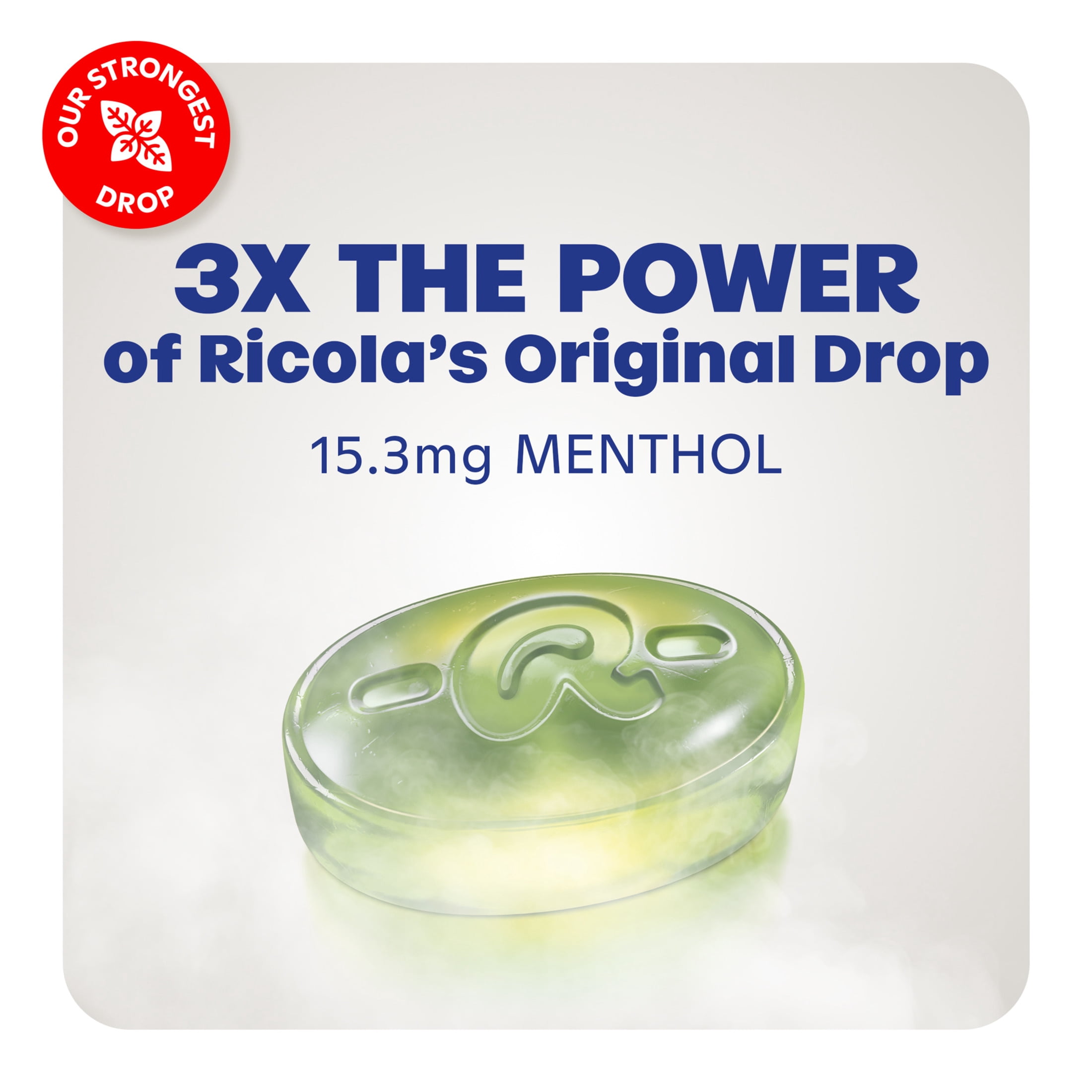 Ricola Max Nasal Care Cool Menthol Throat Drops Extra Strength, 34 Count
