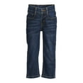 thumbnail image 4 of Wrangler Toddler Boy Pull-On Straight Leg Jeans, Sizes 12M-5T, 4 of 10