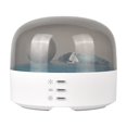 thumbnail image 1 of Luz LED de ambiente musical de luna nueva, ajustable en tres colores, luz decorativa con sonido estéreo, regalo para amigos y familiares, 1 of 5