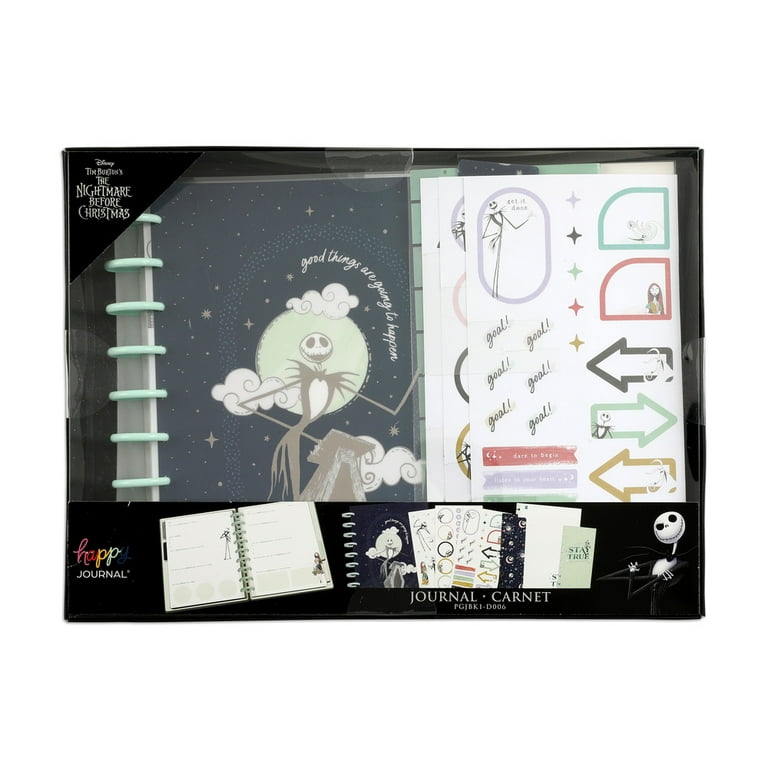 Happy Planner Disney Nightmare Before Christmas, Tim Burton's Sticker Book, Classic Size Planning Journal Kit, 14x 10.5 - Walmart.com happy-planner-disney-nightmare-before-christmas-tim-burton-s-sticker-book-classic-size-planning-journal-kit-14x-10-5-walmart-com