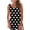 Black, variant on ZQUUVOU Women's Sleeveless T Shirt Vintage Polka Dot Printed Tank Top Round Neck Tunics Blouse Office Cute Work Shirts White
