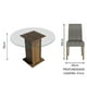 thumbnail image 4 of Juego de Comedor con Mesa Redonda y 4 Sillas Madesa Silver, 4 of 5