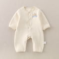 thumbnail image 2 of Infant Baby Girl Fall Clothes Long Sleeve Onesie Romper Jumpsuit Winter Coming Home Outfits,Sleepwear, 2 of 9
