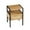 Natural, variant on Algherohein Classic Rattan Wood Nightstand with 1 Drawer,Open Shelf,Living Room Side Tables,Natural