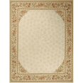 thumbnail image 1 of Due Process Stable Trading Aubusson Rennes Ivoire & Ivoire Zone Tapis&44; 8 x 10 Pi., 1 of 1