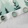 thumbnail image 5 of Feelyou Nature Scenery Black Out Curtains, Jungle Pine Tree Curtains Pack of 2 (42x63 Each), Rustic Farmhouse Theme Bedroom Curtains, Blackout Curtains Room Decor, 5 of 7