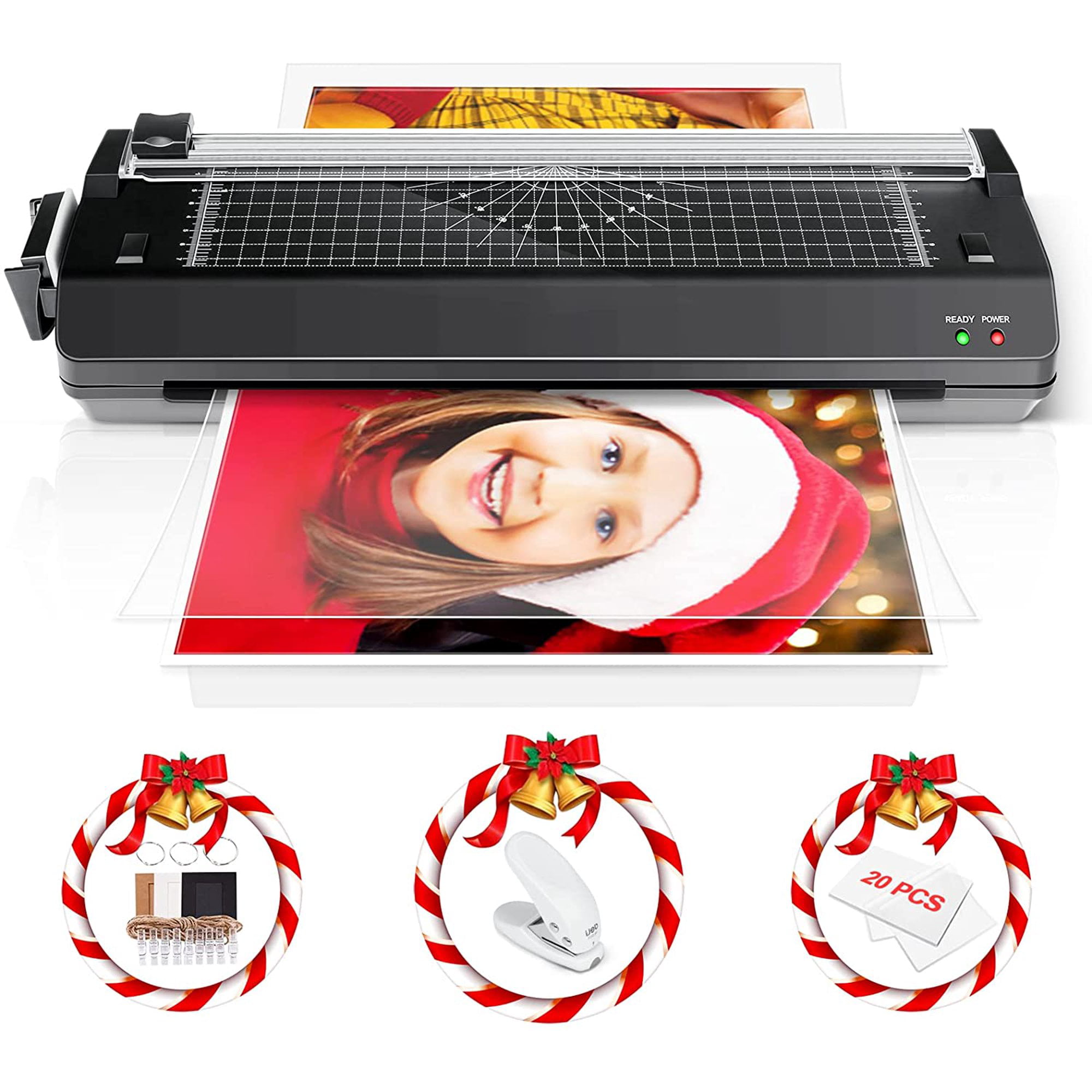Details about   A3 5-in-1 Laminator Machine with 20 Pouches 10 Paper Trimmer Hole Punch 