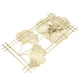 thumbnail image 3 of Decoración de la Pared de la Haja de Ginkgo, Decretación Colgante de Hoja de Ginkgo 3d de Hierro decorativo Moderno para Salón de Exposiciones, 3 of 7