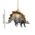 thumbnail image 3 of Decoraciones Del Árbol de Navidad Colgante Del Dinosaurio, Colgante Del Coche, Árbol de Navidad Decoración Del Hogar Luzes Del Árbol de Navidad, 3 of 3