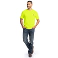 thumbnail image 2 of Wrangler Workwear Men's Short Sleeve Heavyweight Pocket Crew Work Shirt, 2 of 7