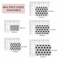 thumbnail image 6 of Football Texture Outdoor Rug for Patio/Deck/Porch, Non-Slip Large Area Rug 5 x 7 Ft, Abstract Art Black White Hexagon Indoor Outdoor Rugs Washable Area Rugs, Reversible Camping Rug Carpet Runner, 6 of 8