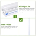 thumbnail image 4 of WHAMVOX 2Pcs Cling Film Scoring Knives Transparent Plastic Wrap Dispenser Kitchen Helper, 4 of 8