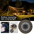 Camp Light String Tape Measure Camping LED String Light 10M Reelable Atmosphere Strip ...