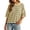 0624liYellow, variant on Wang6 Womens Loose Fit Graphic T Shirts Trendy Summer Short Sleeve Drop Shoulders Tops Ladies Causal Striped Printed Tees Shirts 0624liYellow XL